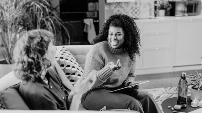 Tips to improve performance evaluations An employee looking happy with their company's performance evaluation process